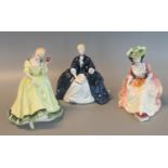 3 Royal Doulton bone china figures, to include: 'Laurianne', 'Paula' and 'Kathleen'. (3) (B.P. 21% +