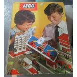 Vintage Lego 'System' in original box, accessories, ideas book number 2 and 3 together with a