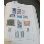 France collection of mint and used stamps in Davo printed album with pages 1849 to 1990 period. (B.