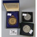 3 coins to include Festival of Britain 1951, Queen Elizabeth II Jubilee Crown 1952-1977 and 1977