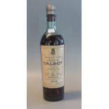 One bottle of Grand Cru Classe, Chateau Talbot, Saint Julien Medoc, 1942. (B.P. 21% + VAT)