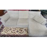 Modern 'Next' beige corner sofa. (B.P. 21% + VAT)