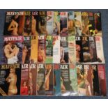 Collection of Mayfair magazines, volume 7, 8 and 9, 1-12 (36) (B.P. 21% + VAT)