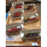6 Royal Mail Days Gone commemorative collection diecast model vehicles in original boxes, to include