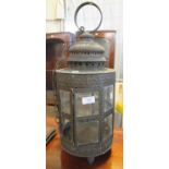 Metal hanging lantern/candle holder. (B.P. 21% + VAT)