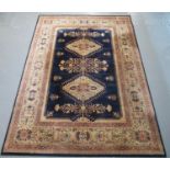 Modern Indian Agra floral and foliate carpet, 233cm x 167 cm approx. (B.P. 21% + VAT)