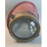 South Wales Transport brass vehicle headlamp,. 30 cm diameter approx. (B.P. 21% + VAT)