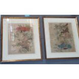 Elyse Ashe Lord (British 1895-1971) A pair of limited edition coloured etchings, depicting