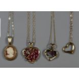 Collection of gold and other jewellery items 7.9g approx. (B.P. 21% + VAT)