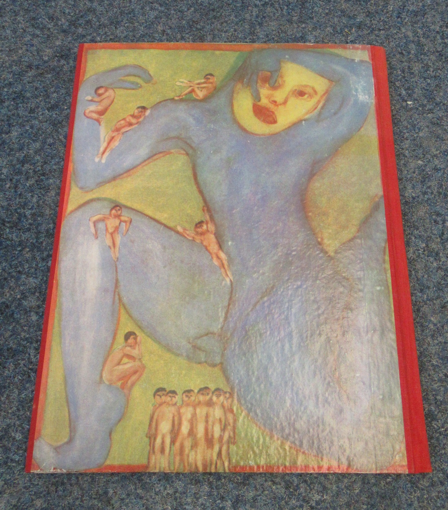 Francesco Clemente: Pinxit, Anthony d'offay, hard bound book, bound in India, colour illustrated