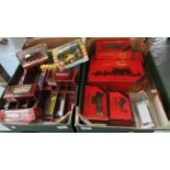 2 trays of die-cast model vehicles in original boxes, to include: Matchbox 'Models of Yesteryear'