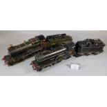 Two O gauge three rail electric kit built locomotives, to include: 440 "Fox Hound", British Rail