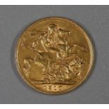1910 gold full sovereign. (B.P. 21% + VAT)