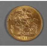 1913 gold full sovereign. (B.P. 21% + VAT)