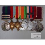 British Second World War and later medal group to include; 1939-45 Star, Africa Star, 1939-45 War