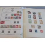 All world collection of stamps in old Yvert printed Album over 1800 stamps earlies to 1920s. (B.P.