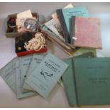 Interesting Royal Airforce and other ephemera and items to include; pilot's flying log book from