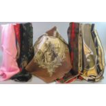 Hermes Paris Louis XV pattern Phillipe Ledoux silk scarf, together with five other silk scarves; a