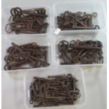 Collection of Georgian, Victorian, GWR and British Rail keys. (B.P. 21% + VAT)