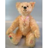 Steiff 'Queen Mother Bear'. Rose, 38cm approx. In original box with COA. (B.P. 21% + VAT)