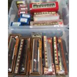 Two boxes of Lima, mainline railways and GMR Airfix trains/accessories, all in original boxes.