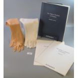 Two pairs of gloves which belonged to the Duchess of Windsor (c. 1945-55). One pair of elbow