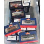 Collection of Bachmann branch line OO gauge train accessories, scale 1:76, in original boxes, to