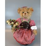 Modern Steiff teddy bear, 'Bride', blond, 31cm in original box with COA. (B.P. 21% + VAT)