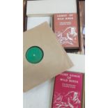 Two cased sets of boxed vinyl records with accompanying book; 'Songs of Wild Birds' by E.M Nicholson