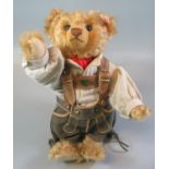Modern Steiff teddy bear 'Bear Boy' blond 29cm with original box and COA. (B.P. 21% + VAT)