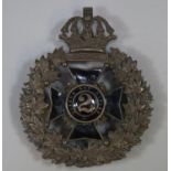 British military helmet plate '2nd Queen's Own Rifles'. (B.P. 21% + VAT)