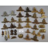 Large collection of Royal Artillery and Royal Horse Artillery military cap badges, various. (B.P.