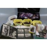 Collection of assorted coins and bank notes, to include British and foreign, pennies various, pre
