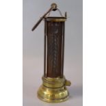 Early 20th Century miner's Davey lamp. (B.P. 21% + VAT)