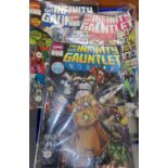 Three 'Marvel The Infinity Gauntlet' comics. (B.P. 21% + VAT)