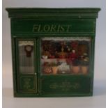 Wooden model study of a Florist Shop, marked 'Covent Garden'. 30x10x31cm approx. (B.P. 21% + VAT)