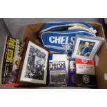 Collection of football programmes and similar ephemera, to include: Club Internationals, Chelsea Cup