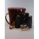 Pair of Karl Zeiss Jena 10x50 Jenoptem binoculars in leather case. (B.P. 21% + VAT)