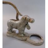 Cast metal novelty nutcracker in the form of a dog. (B.P. 21% + VAT)