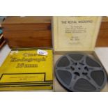 Cine 'Kodagraph 16MM' coronation of King George VI in original box, together with another Cine '