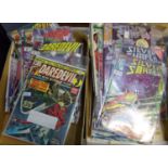 Collection of Daredevil, 'The Silver Surfer', 'The Punisher' and other comics. (B.P. 21% + VAT)