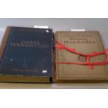 Two large hardback German language atlases: 'Velhagen & Klafings Kleine Hand Atlas', 'Andrees Hand