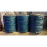 Three brand new rolls of rope in original packaging. (3) (B.P. 21% + VAT)