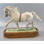 Royal Worcester bone china sculpture, Welsh Mountain Pony, Coed Coch Planed, owned by Lord Kenyon,