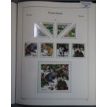 Pitcairn Island collection of u/m mint stamps and miniature sheets in boxed album. 1977 to 2007