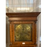 18th Century oak cased eight day long case clock by John Glazebrok (sic) (Glazebrook)of Mansfield,