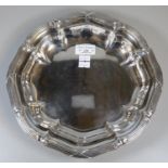 Victorian silver dish/bowl by Mortimer & Hunt, London 1869. 25 troy ozs approx. (B.P. 21% + VAT)