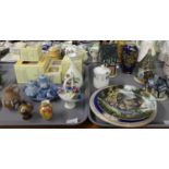 Two trays of china to include: boxed Royal Doulton 'Brambly Hedge' miniature teaware; teapot,
