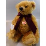 Modern Steiff teddy bear, 'British Collector's Teddy Bear 2015', Ltd Edition 2000. (B.P. 21% + VAT)
