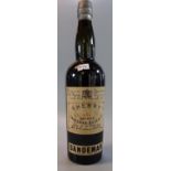 Vintage bottle of Sandeman Dry Pale Sherry, by special appointment of His Majesty King George V,